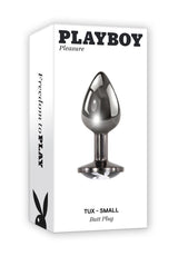 Playboy Tux Small Metal Butt Plug