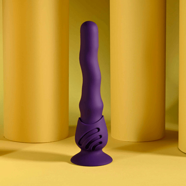 Playboy Wiggle It Wiggling Vibrator with Suction Cup Base