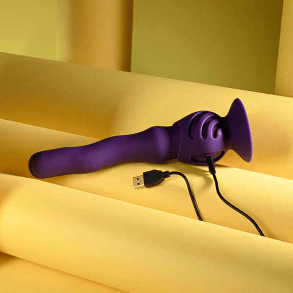 Playboy Wiggle It Wiggling Vibrator with Suction Cup Base
