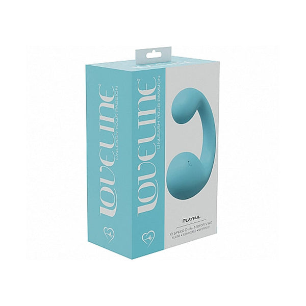 Playful - 2 motor Submersible Vibe - Blue