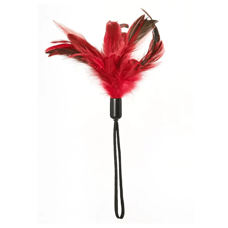 Discreet Life Pleasure Feather - Red – Discreet Life