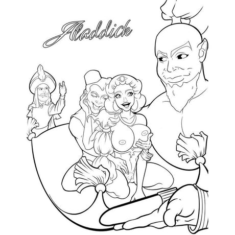 Porn Parody Colouring Book