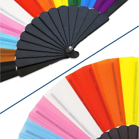 Progress Pride Hand Fan