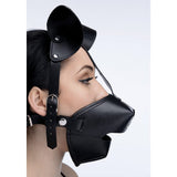Pup Puppy Play Hood and Breathable Ball Gag