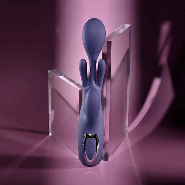 Evolved Bow Down Rabbit Vibrator for Come-Hither G-Spot Stimulation
