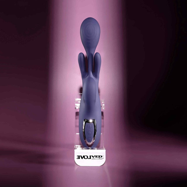Evolved Bow Down Rabbit Vibrator for Come-Hither G-Spot Stimulation