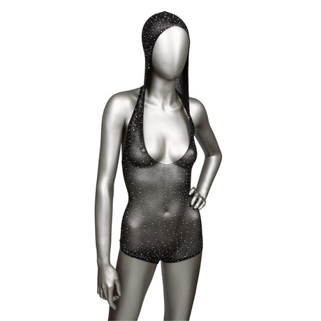 Radiance™ Hooded Deep-V Bodysuit - Plus*