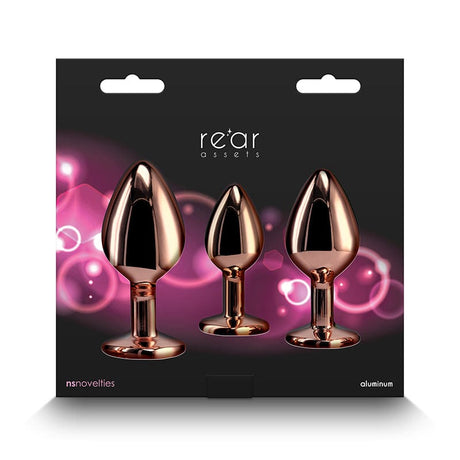 Rear Assets Kit - Rose Gold - Pink Heart