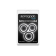 Renegade - 3pc Slim Rings - Black