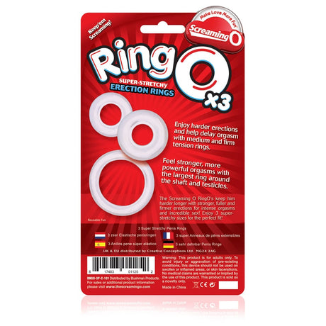 Ring O x3  - Clear