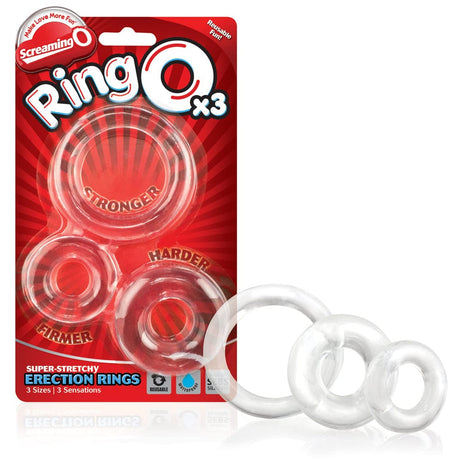 Ring O x3  - Clear