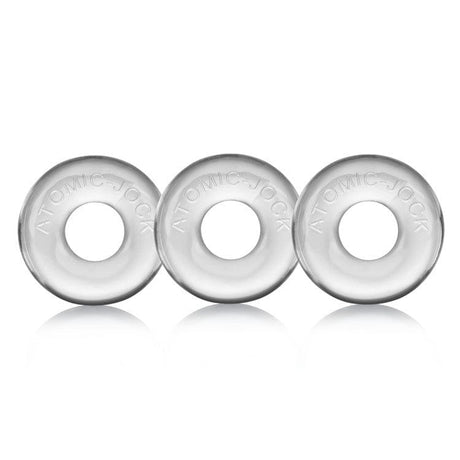 RINGER, 3-pack of DO-NUT-1 - CLEAR