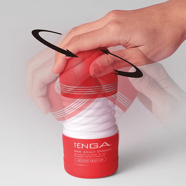 Rolling Head Cup Standard Male Masturbator