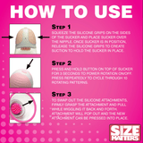Rotating Silicone Nipple Suckers plus