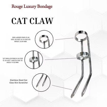 Rouge Stainless Steel Cat Claw