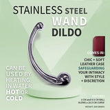 Rouge Stainless Steel Wand Dildo