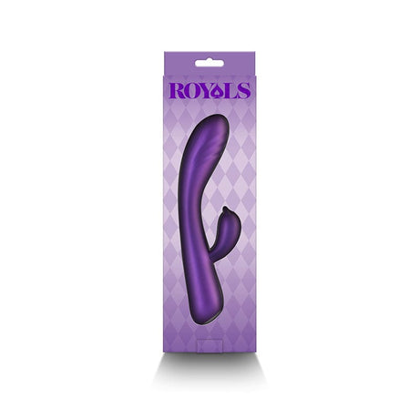 Royals Rabbit Vibrator - Duchess - Metallic Purple