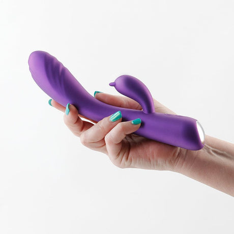 Royals Rabbit Vibrator - Duchess - Metallic Purple