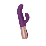 SASSY BUNNY Rabbit Thrusting Vibrator - Purple Rain