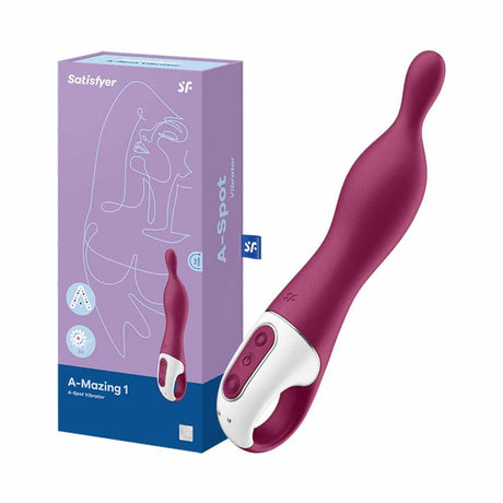 Satisfyer A-Mazing 1 Berry A-Spot Vibrator