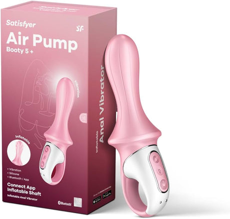 Satisfyer Air Pump Booty 5+ Inflatable Anal Vibrator
