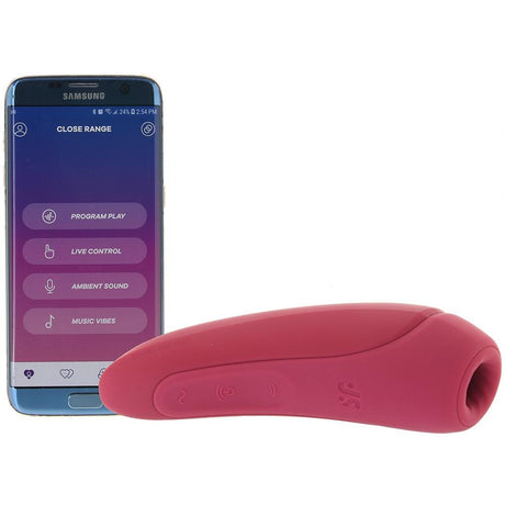 Satisfyer Curvy 1+ Clitoral Stimulation - Connect App
