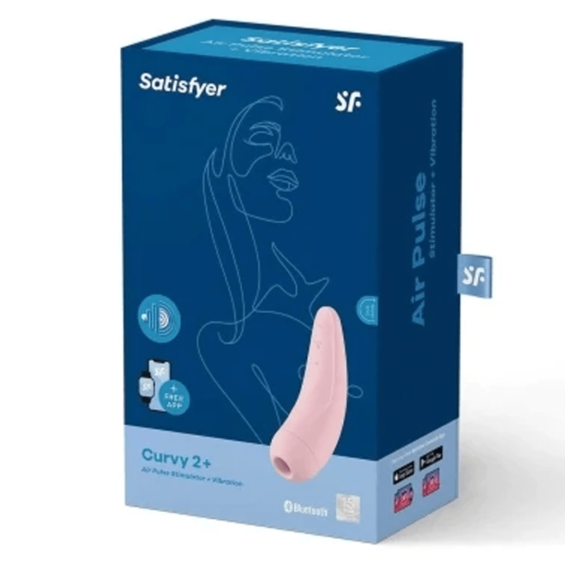 Satisfyer Curvy 2+ Clitoral Stimulation - Connect App