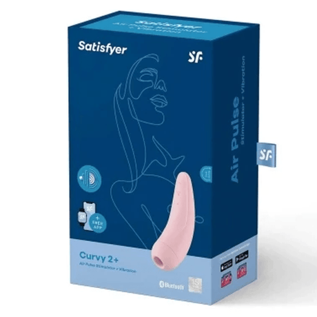 Satisfyer Curvy 2+ Clitoral Stimulation - Connect App