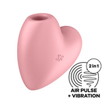 Satisfyer Cutie Heart Air-Pulse Clitoral Stimulator & Vibrator