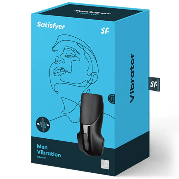 Satisfyer Men Vibration Black Male Masturbator