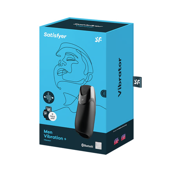 Satisfyer Men Vibration+ Connect App Vibrating Stroker