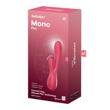Satisfyer Mono Flex App-Controlled Rabbit Vibrator - Red