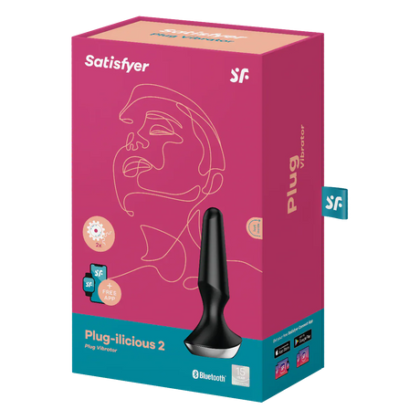 Satisfyer Plug-ilicious 2 App-Controlled Vibrating Butt Plug