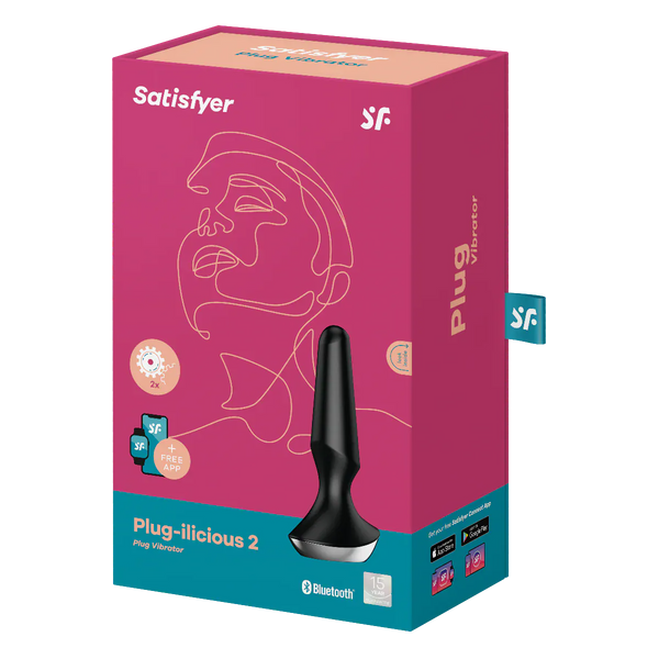 Satisfyer Plug-ilicious 2 App-Controlled Vibrating Butt Plug