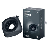 Satisfyer Ring Stroker Black Vibrating Male Stroker