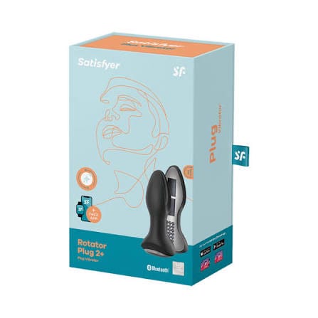 Satisfyer Rotator Plug 2+ App-Controlled Vibrating Butt Plug