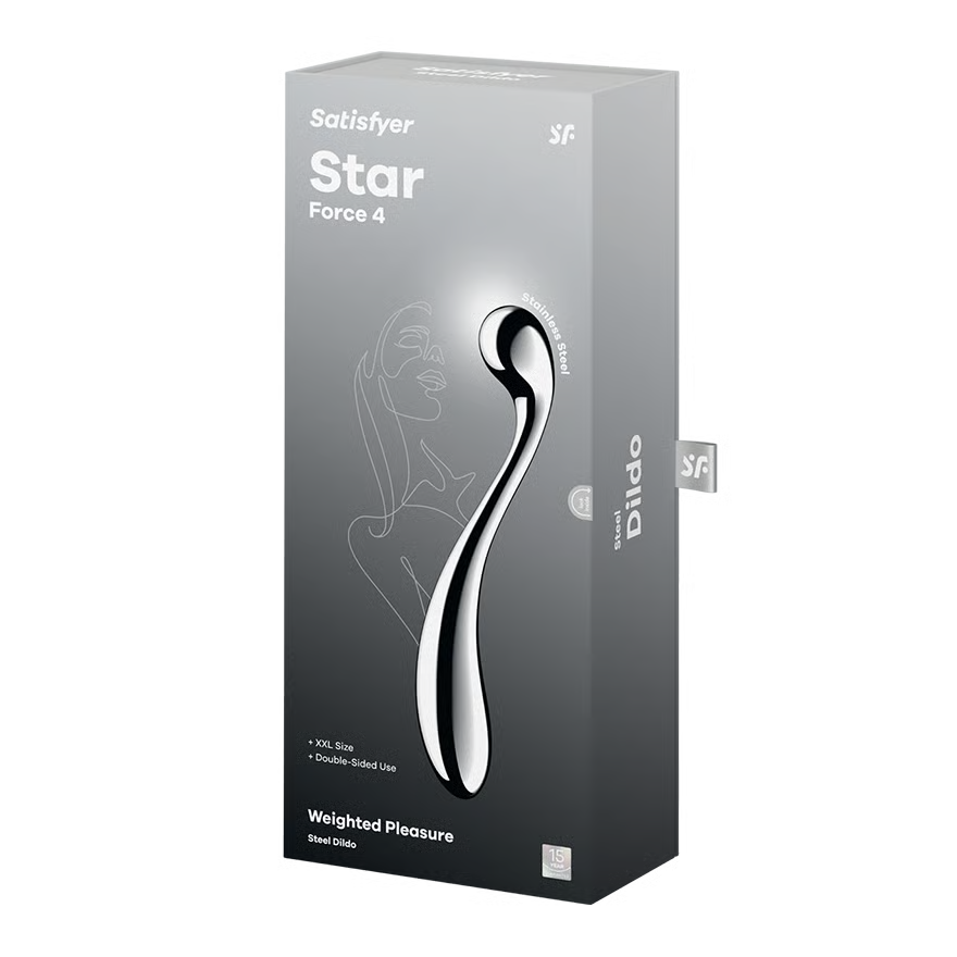 Satisfyer Star Force 4 XXL Metal Dildo