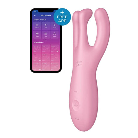 Satisfyer Threesome 4 App-Controlled Lay-On Vibrator