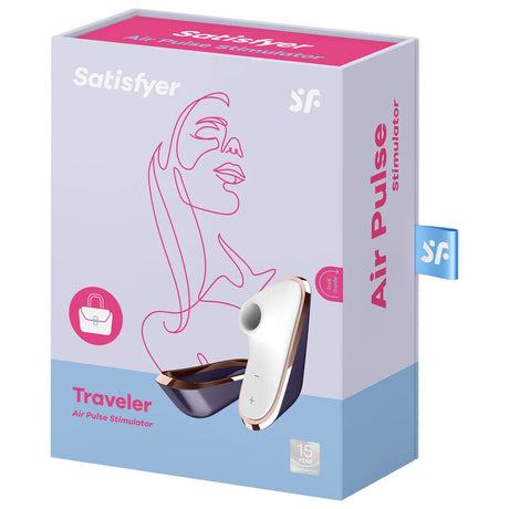 Satisfyer Traveler Air Pulse Clitoral Stimulator