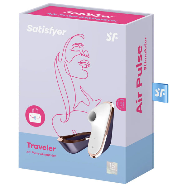 Satisfyer Traveler Air Pulse Clitoral Stimulator