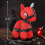 Scarlet Chainheart Bondage Pony
