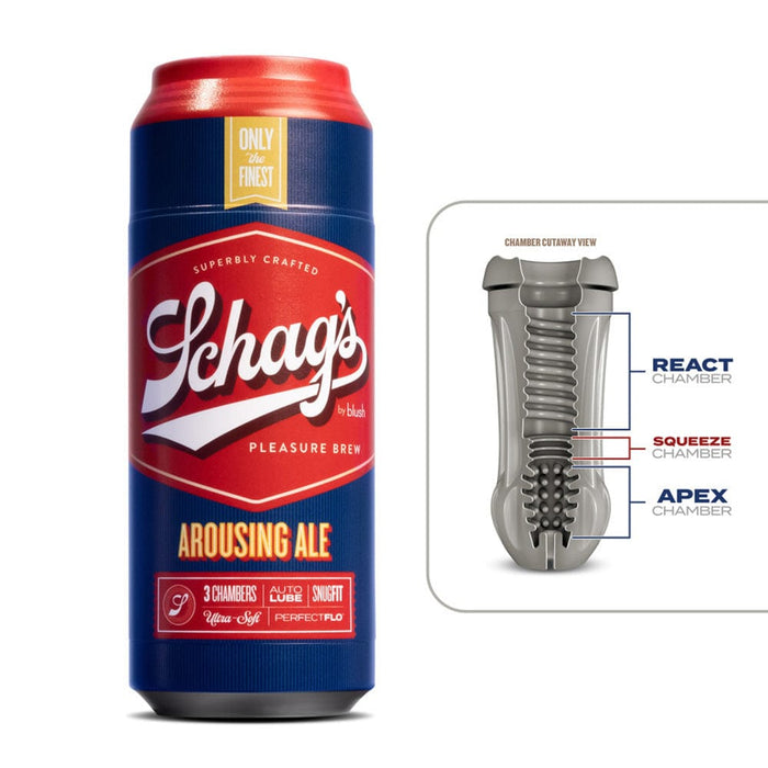 Schag's Beer Stroker Arousing Ale can-style pocket pussy