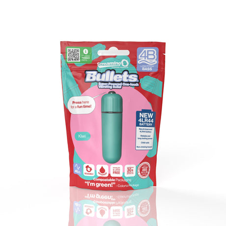 Screaming O 4B Bullet Vibrator – Kiwi