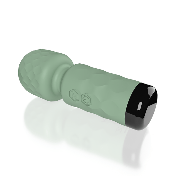 Screaming O Cuties Winny Vibrating Mini Wand - Sage Green