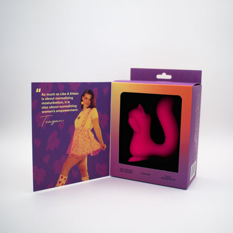 Screaming Squirrel Air Pulse G-Spot or P-Spot & Clitoral Stimulation