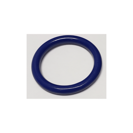 Seamless Stainless C-Ring Set -3pc Blue
