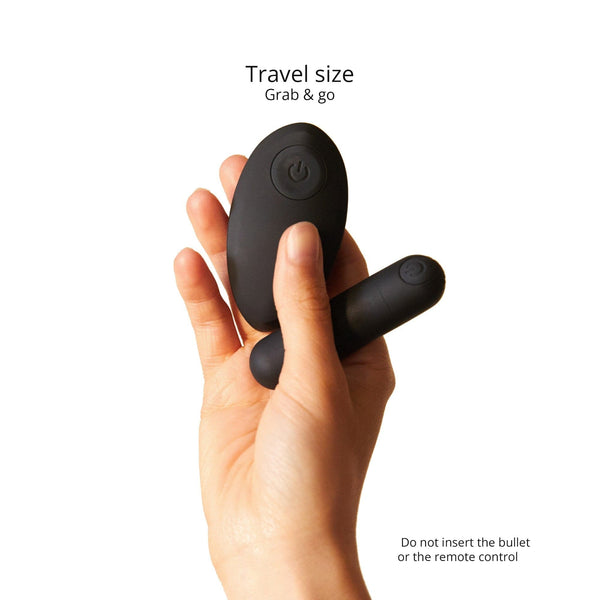 SECRET PANTY 2 & Vibrating Bullet - BLACK ONYX