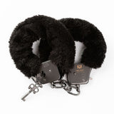 SEI MIO Cuff Love Furry Metal Handcuffs