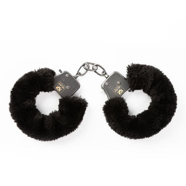 SEI MIO Cuff Love Furry Metal Handcuffs