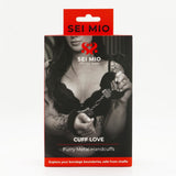 SEI MIO Cuff Love Furry Metal Handcuffs
